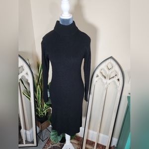 *SOLD* Evelyn Taylor Turtleneck Sweater Dress, Size M